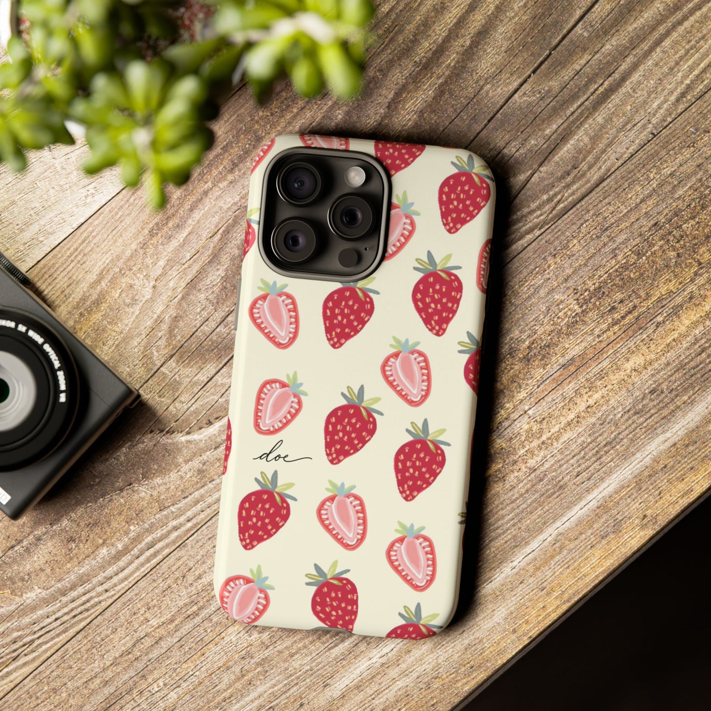 Strawberry Fields iPhone Case