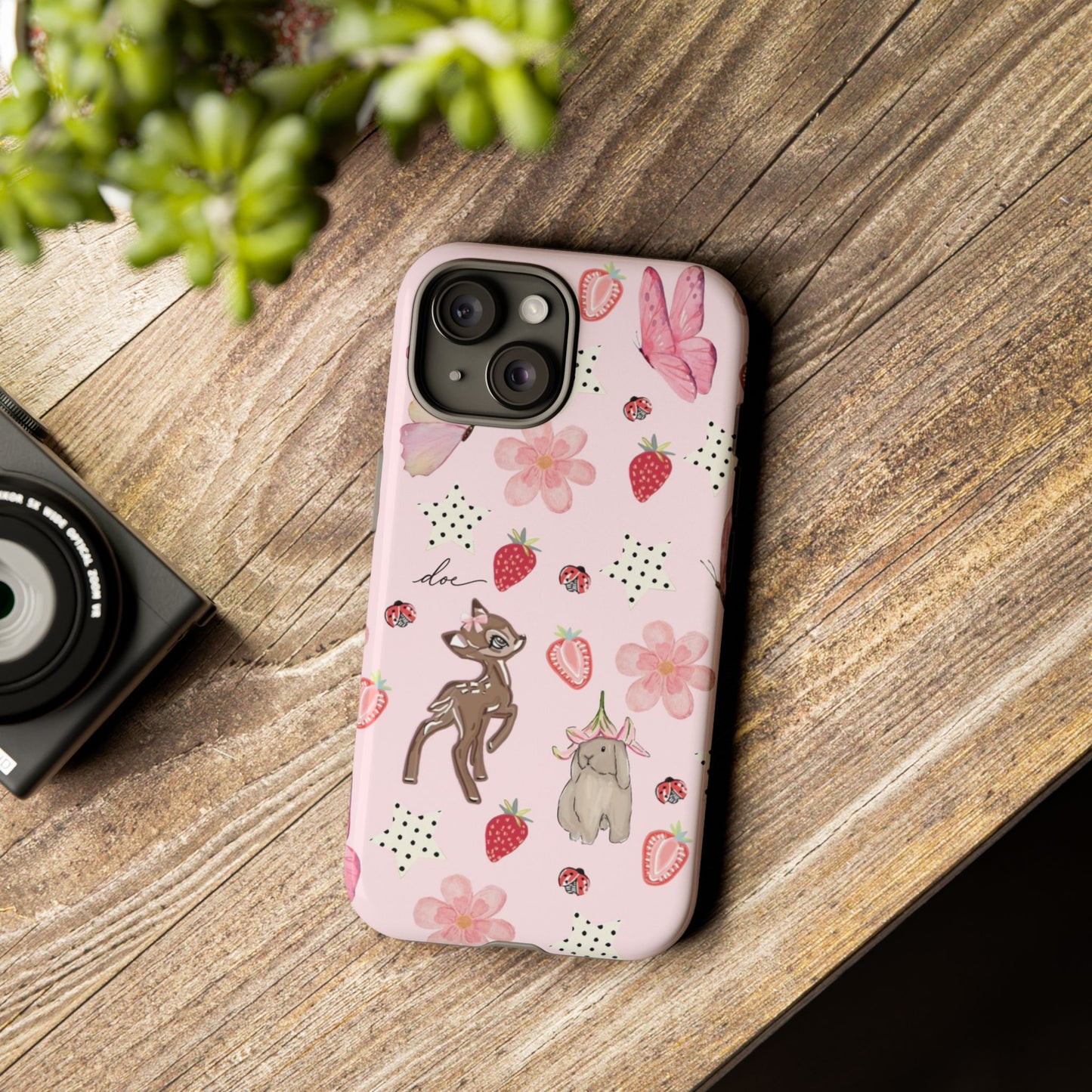 Doe & Bun iPhone Case