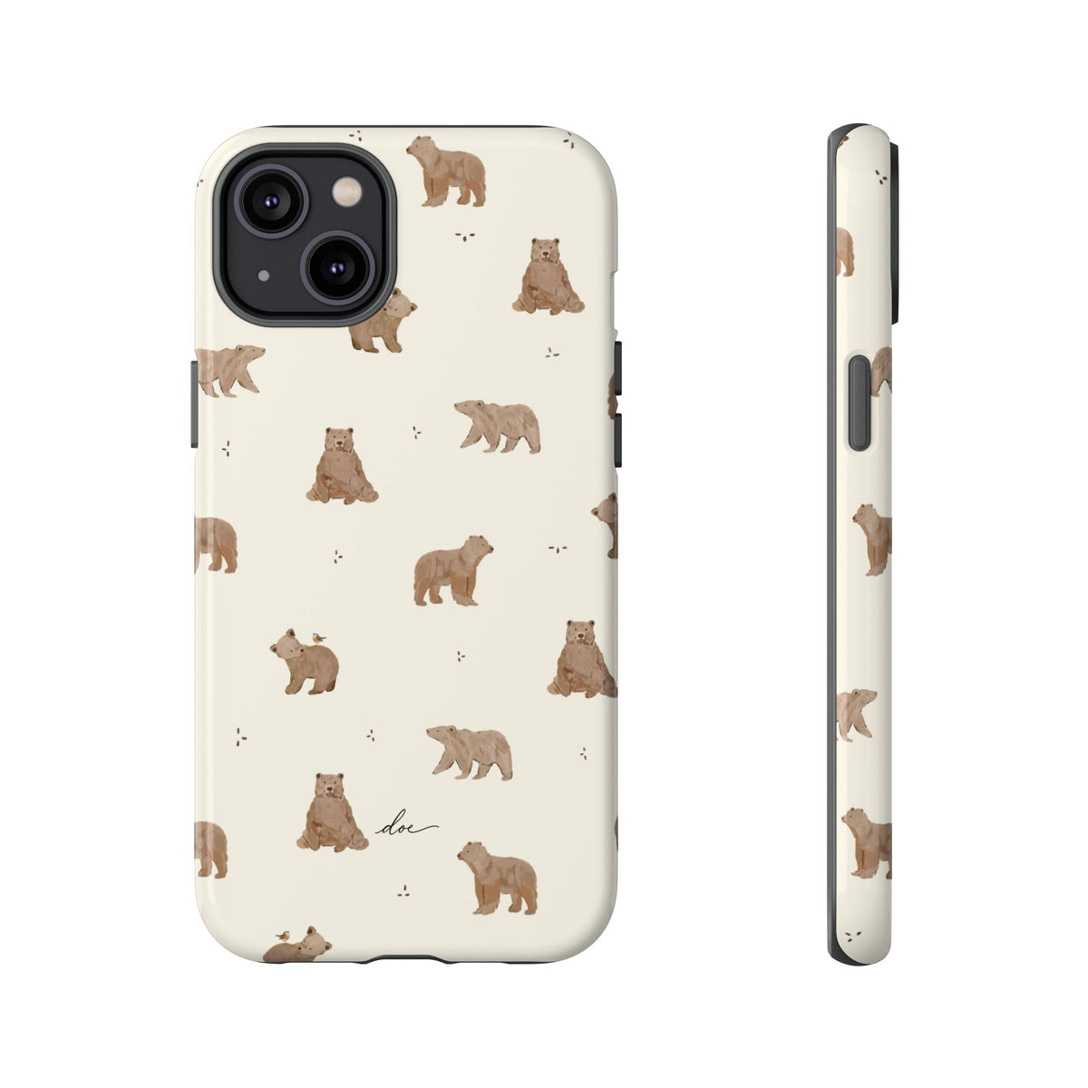 Brown Bears iPhone Case