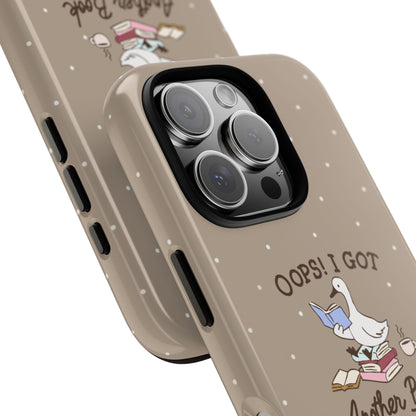 Oops Another Book! iPhone Case