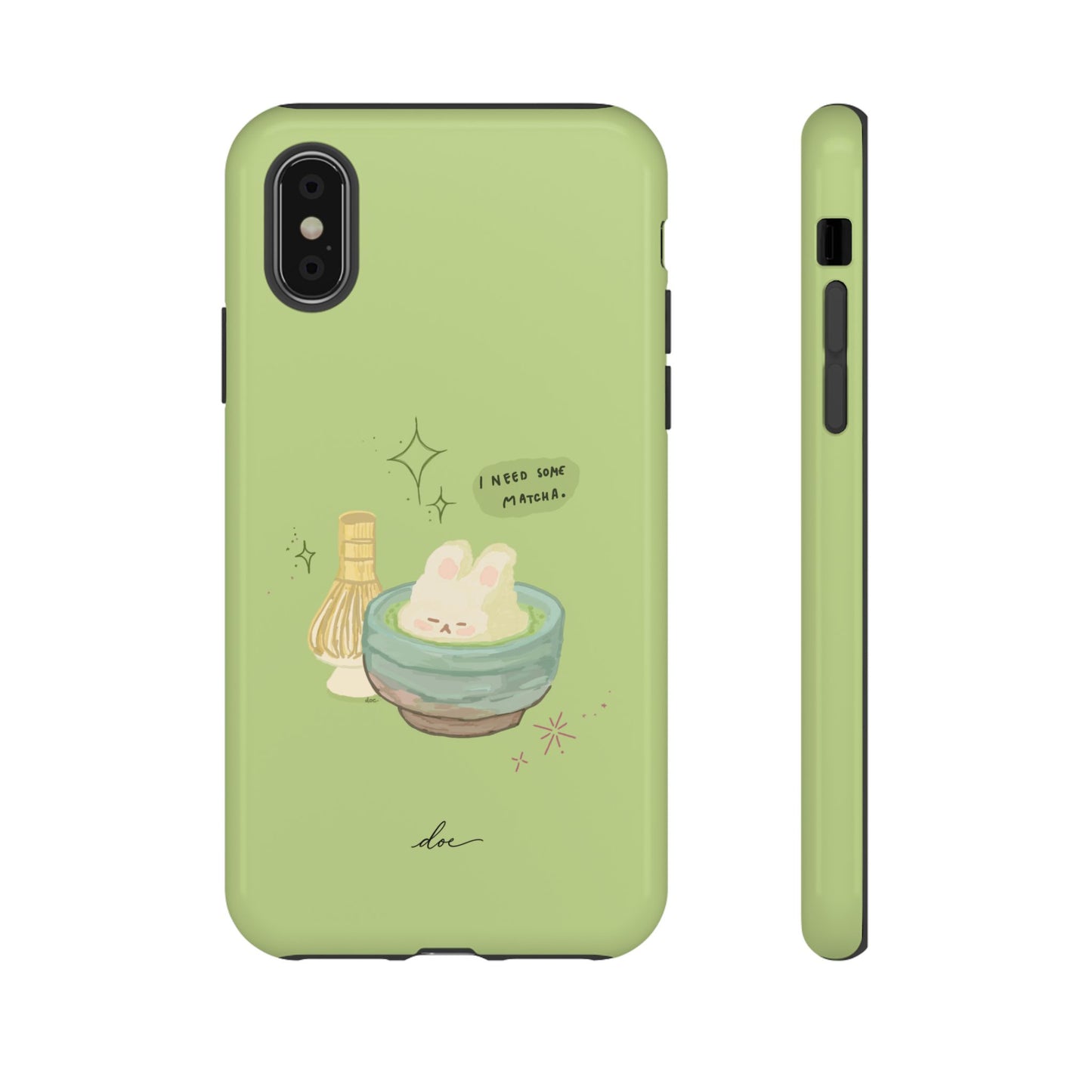 I Need Matcha! iPhone Case