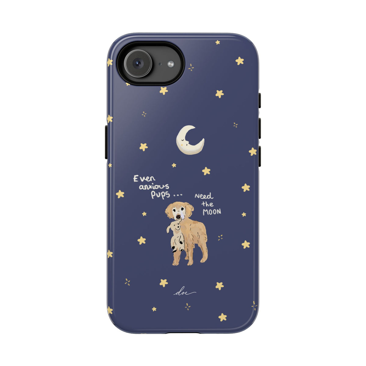Anxious Pup iPhone Case