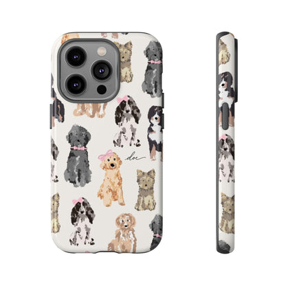 Puppy Party iPhone Case