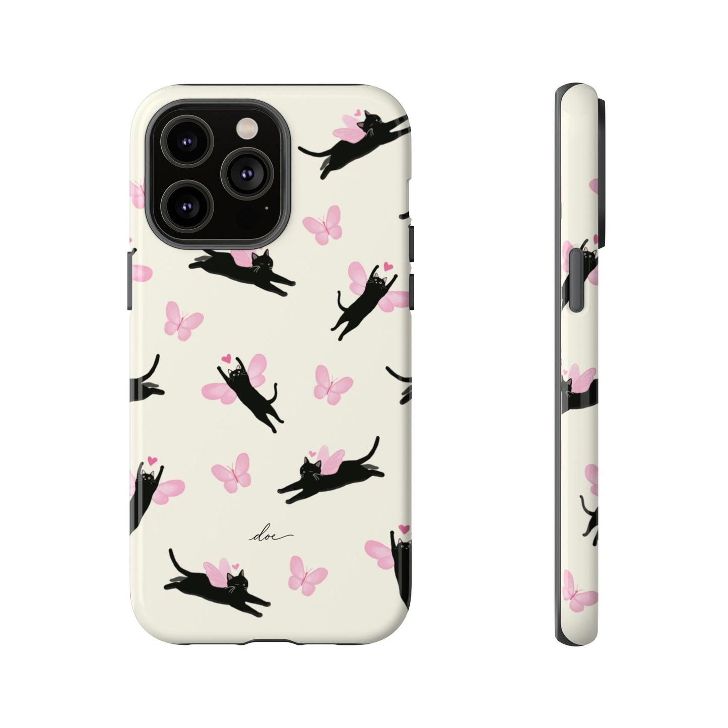 Black Cat iPhone Case