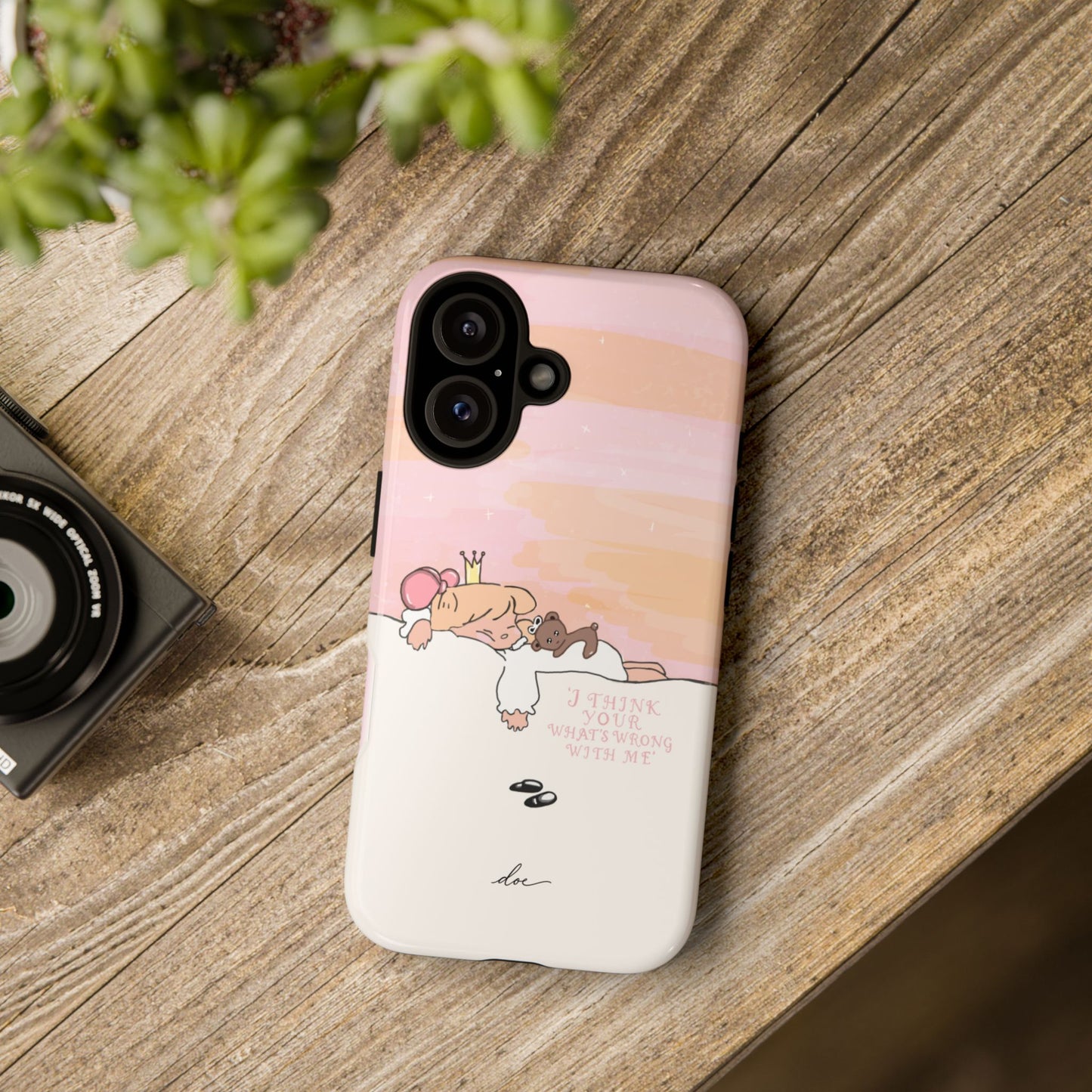 Wrong With Princess iPhone Case