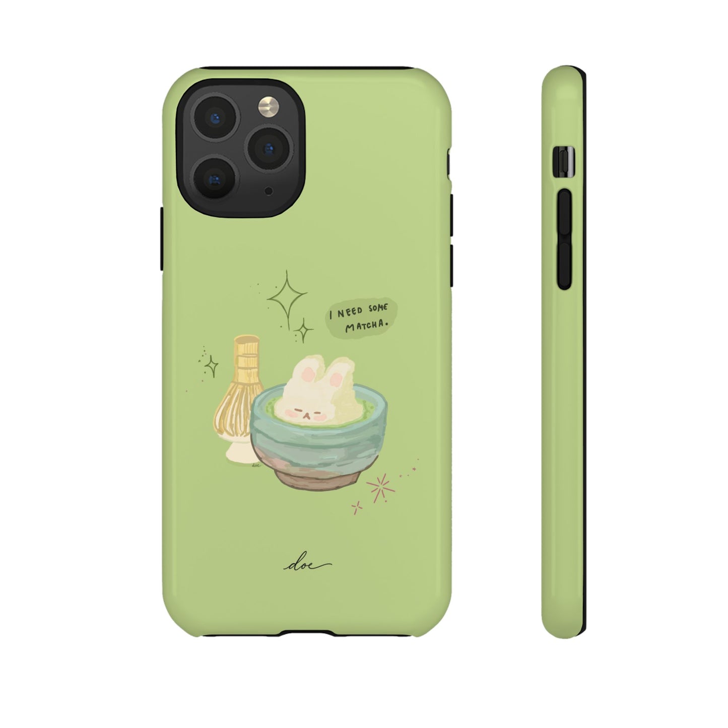 I Need Matcha! iPhone Case