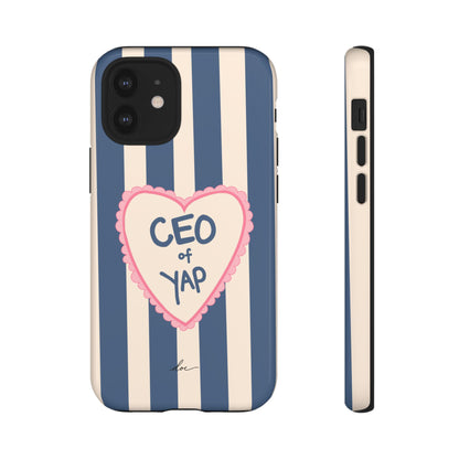 CEO Of Yap iPhone Case