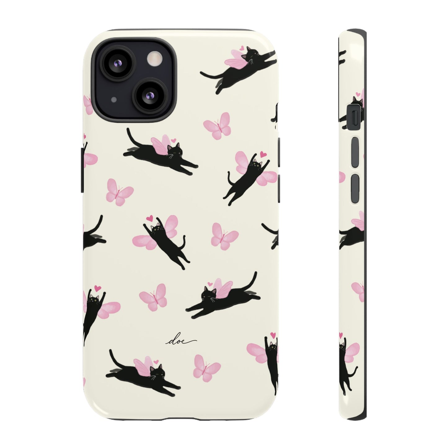 Black Cat iPhone Case