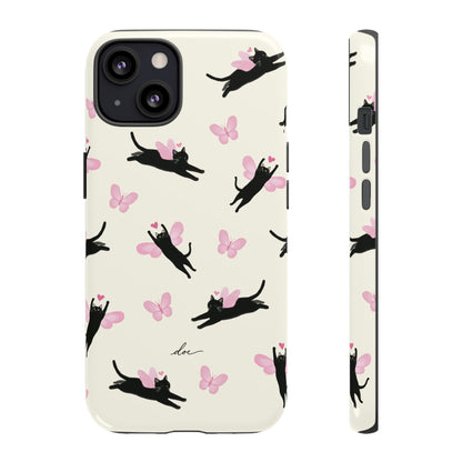 Black Cat iPhone Case