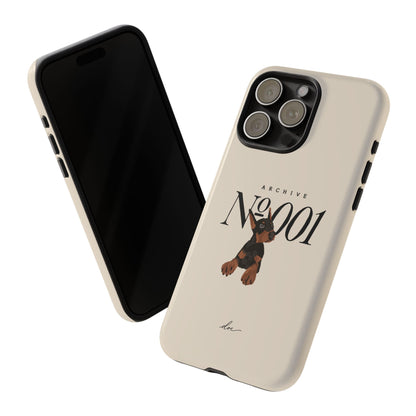 Doberman 001 iPhone Case