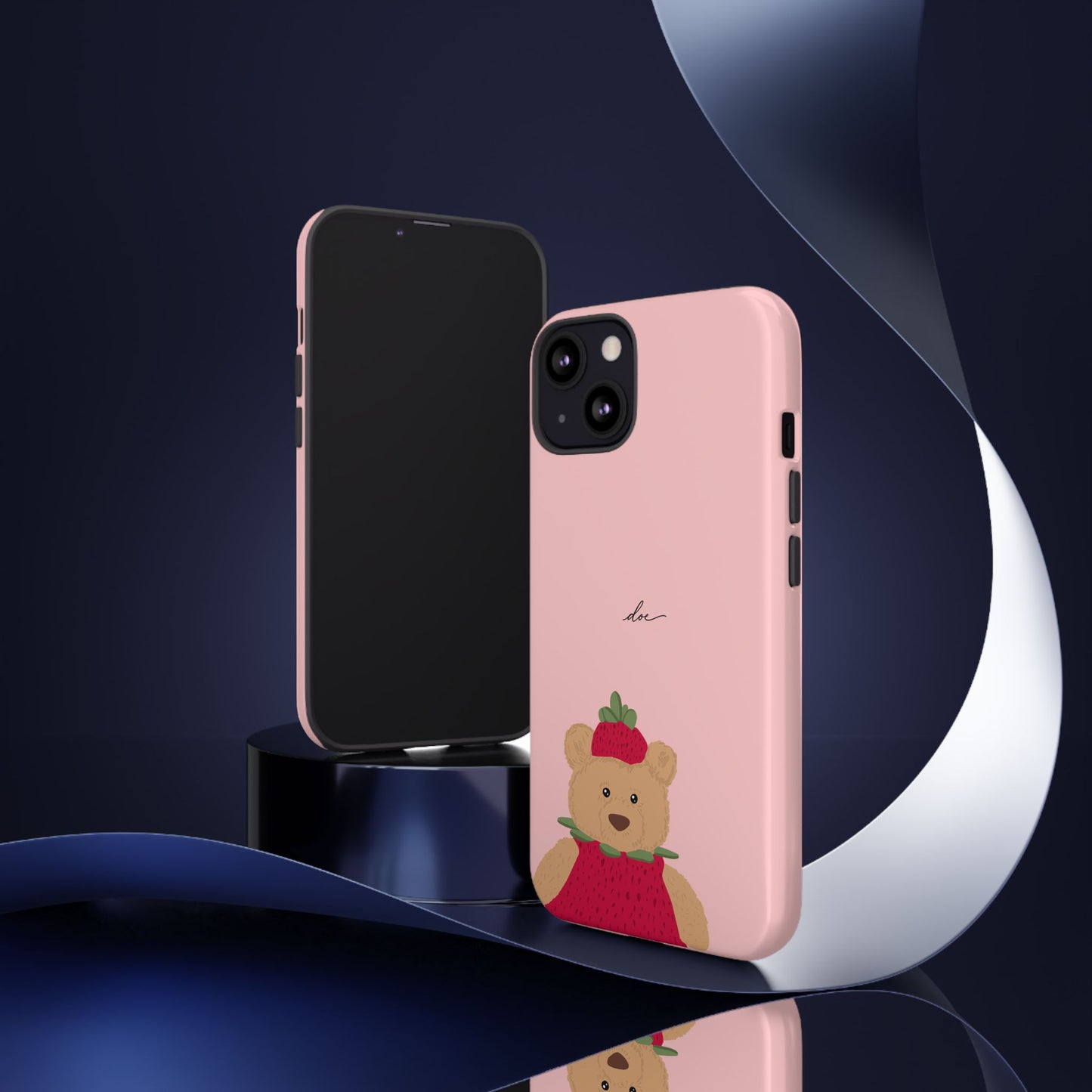 Strawberry Bear iPhone Case