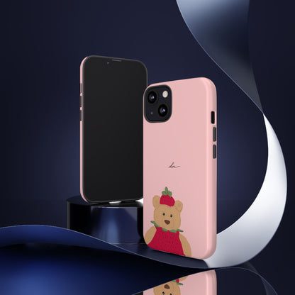 Strawberry Bear iPhone Case