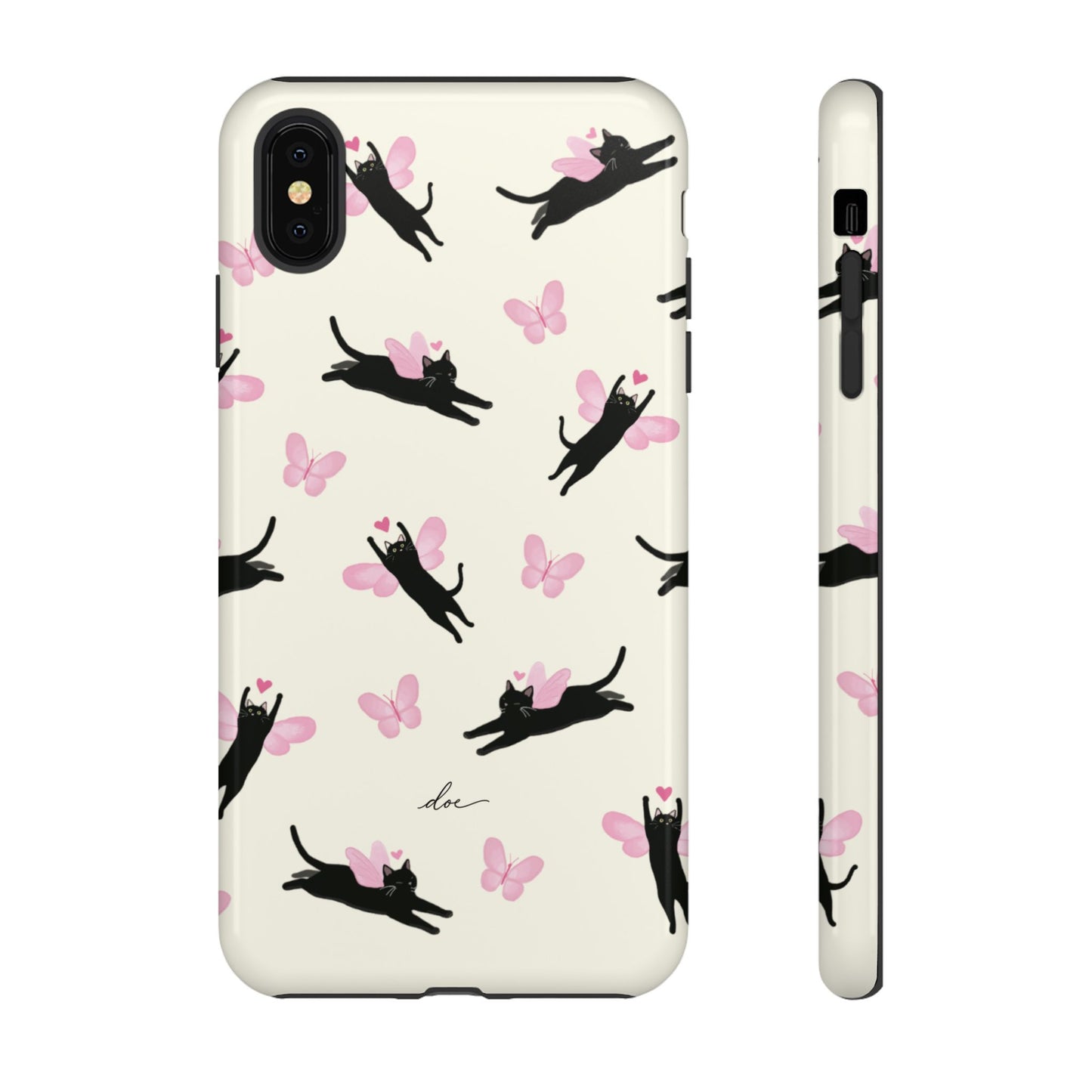 Black Cat iPhone Case