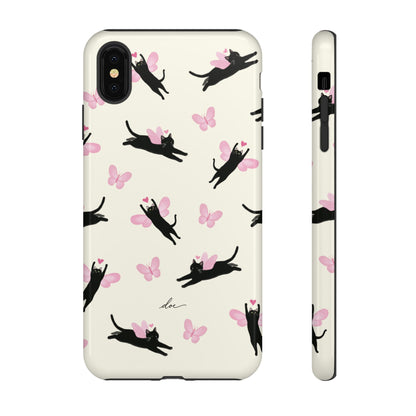 Black Cat iPhone Case