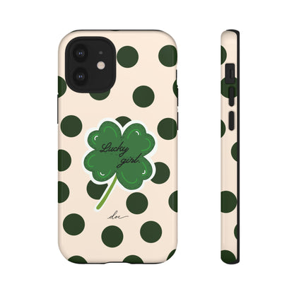 Lucky Girl iPhone Case