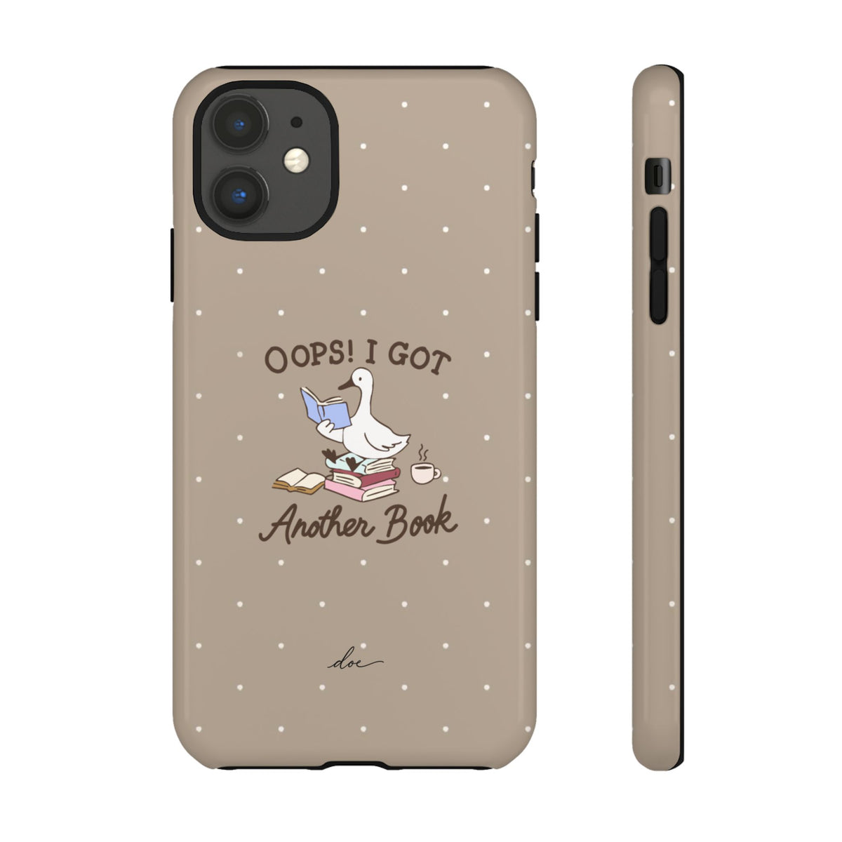 Oops Another Book! iPhone Case
