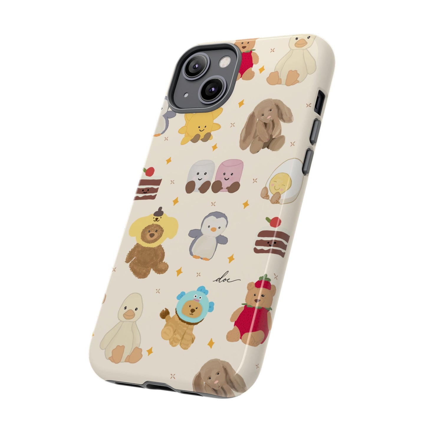 Teddy Chaos iPhone Case