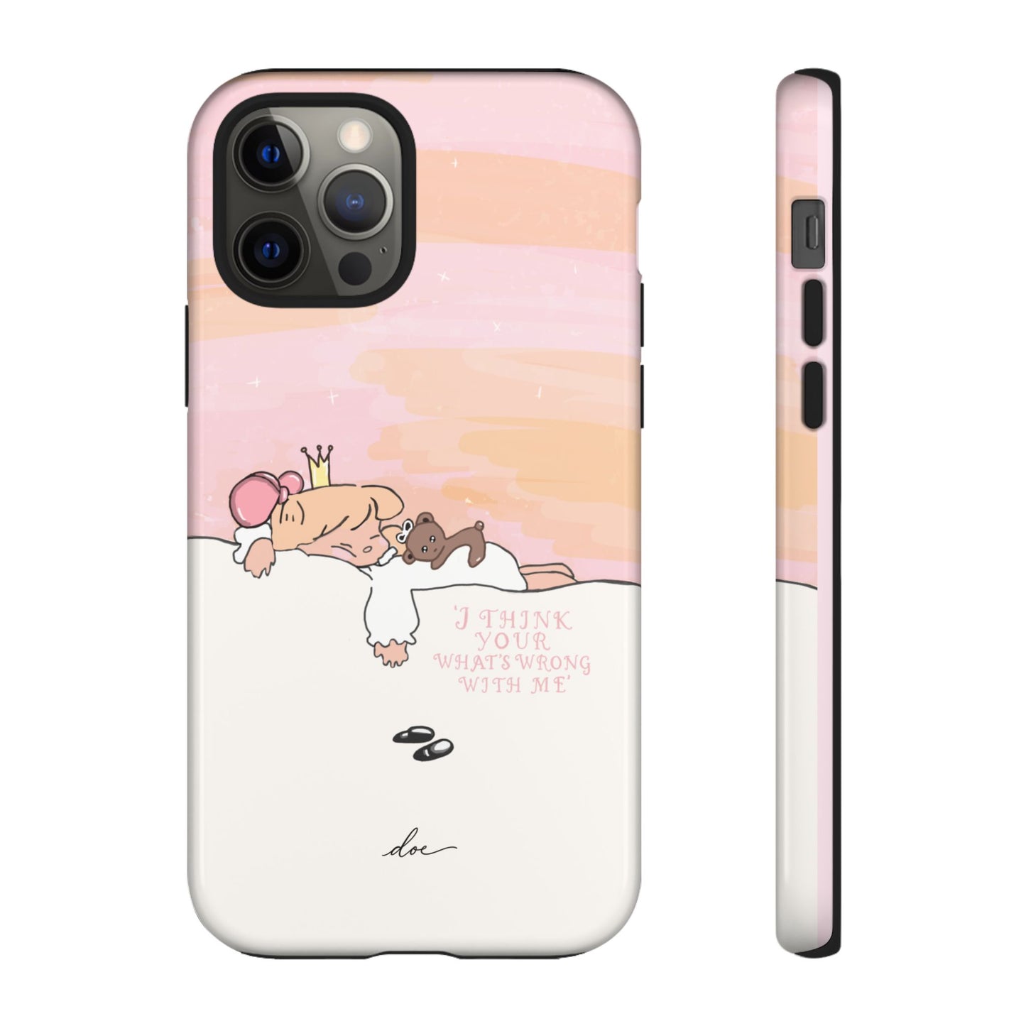 Wrong With Princess iPhone Case