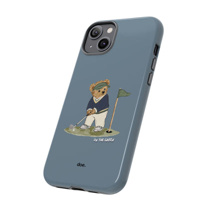 Bear Under Par iPhone Case