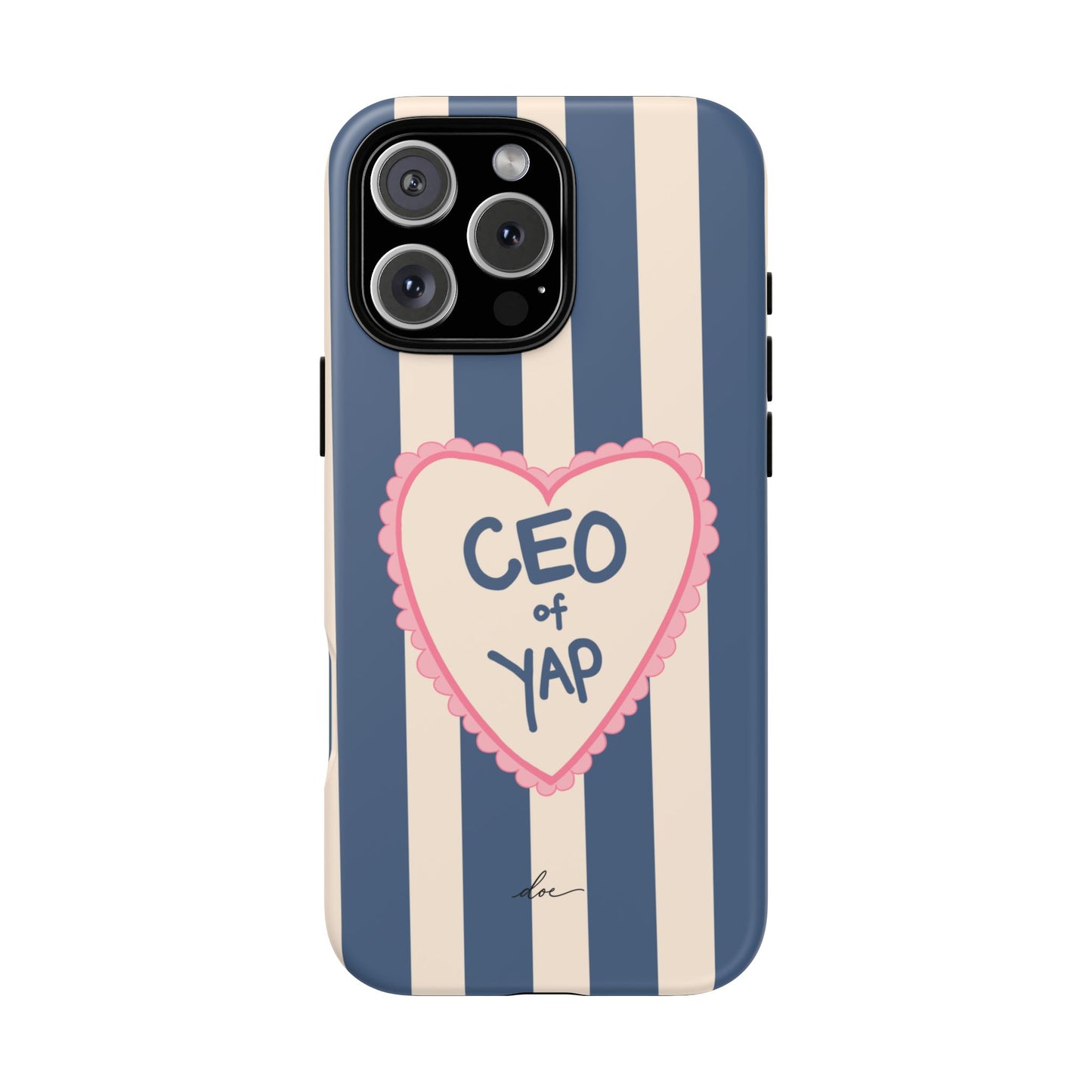 CEO Of Yap iPhone Case