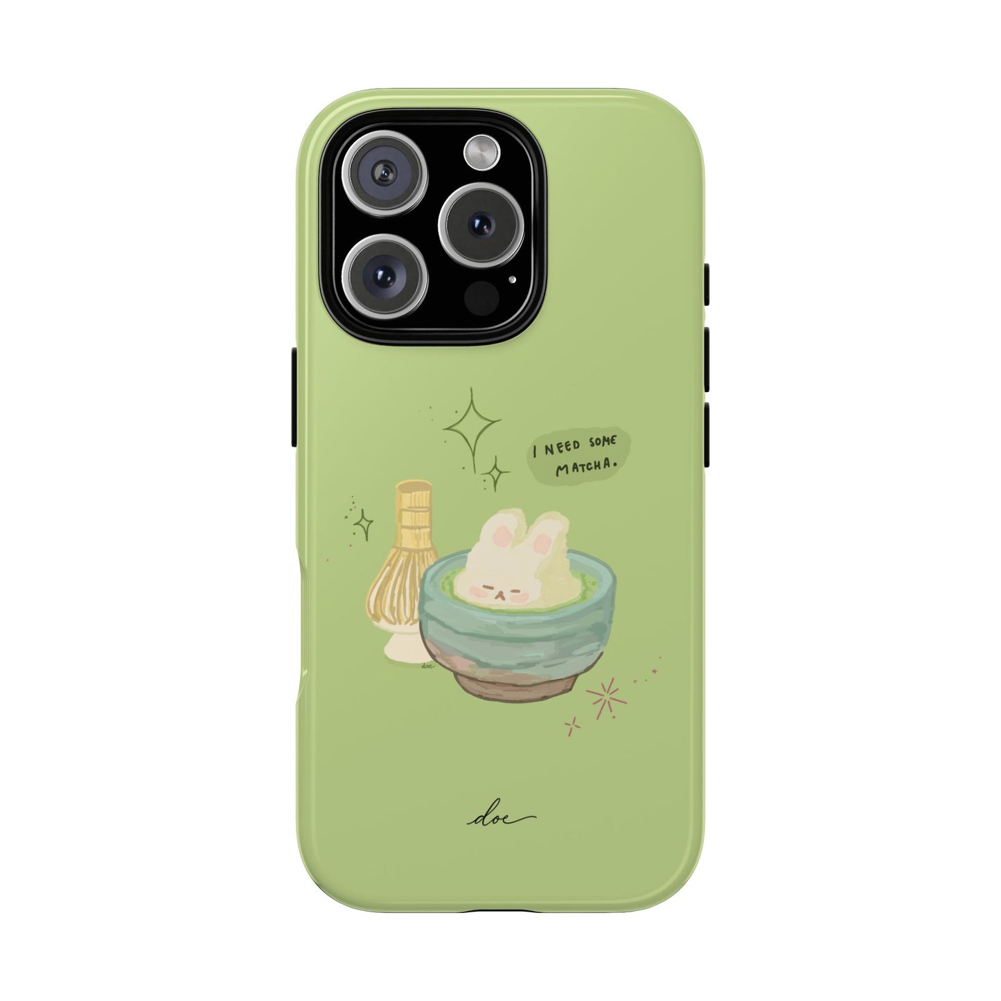I Need Matcha! iPhone Case