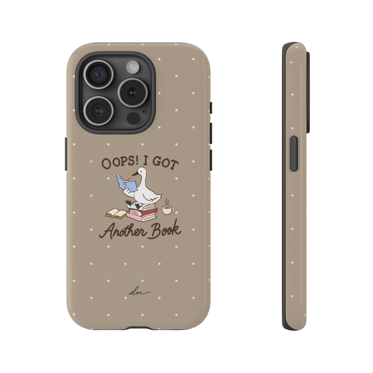 Oops Another Book! iPhone Case