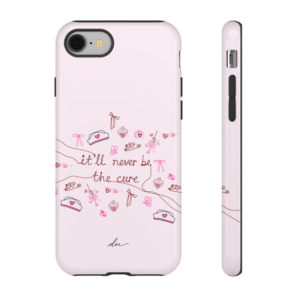Never The Cure iPhone Case