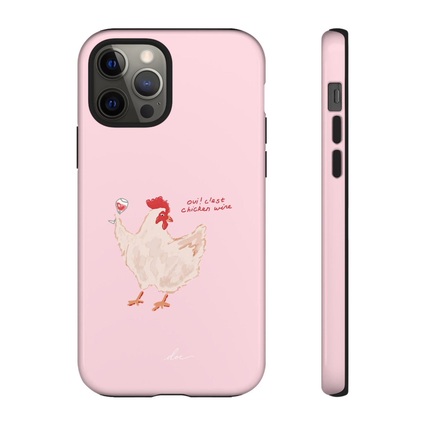 Chicken Wine iPhone Case