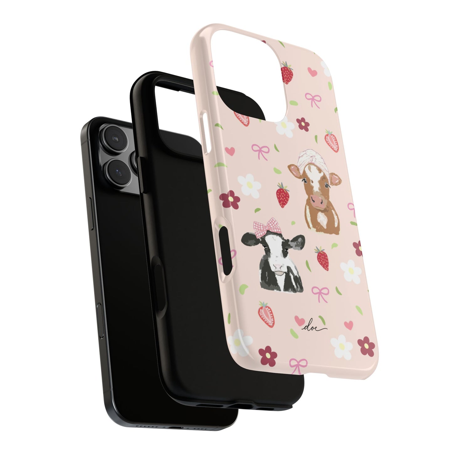 Cowy Chaos iPhone Case