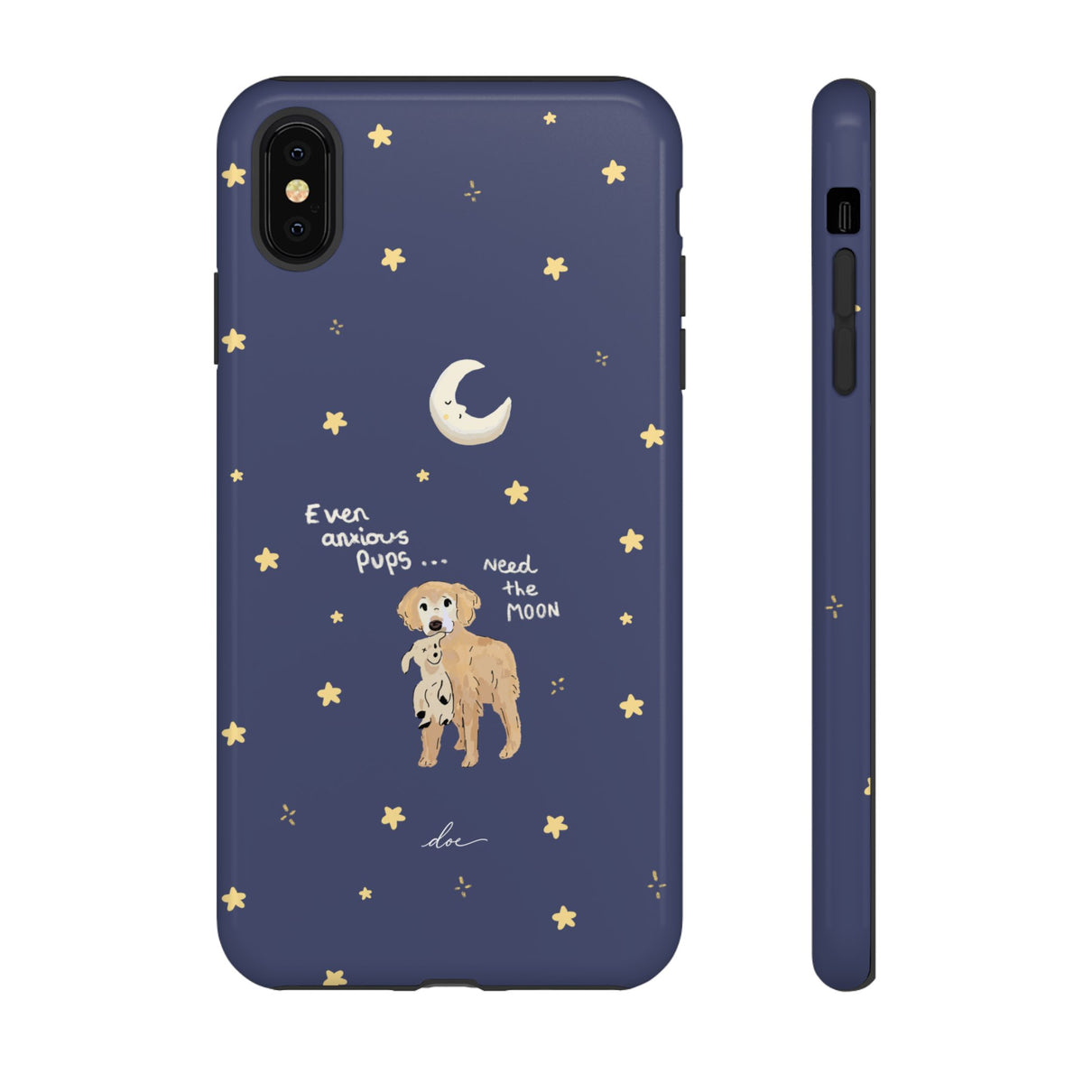 Anxious Pup iPhone Case