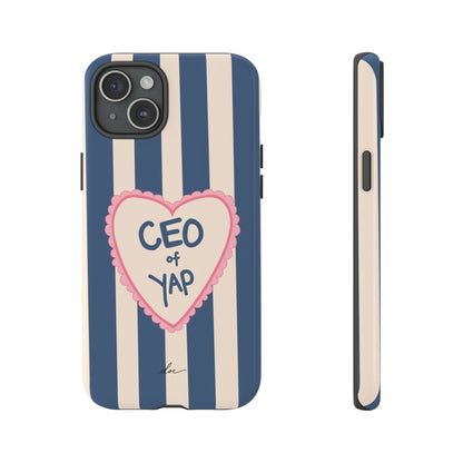 CEO Of Yap iPhone Case