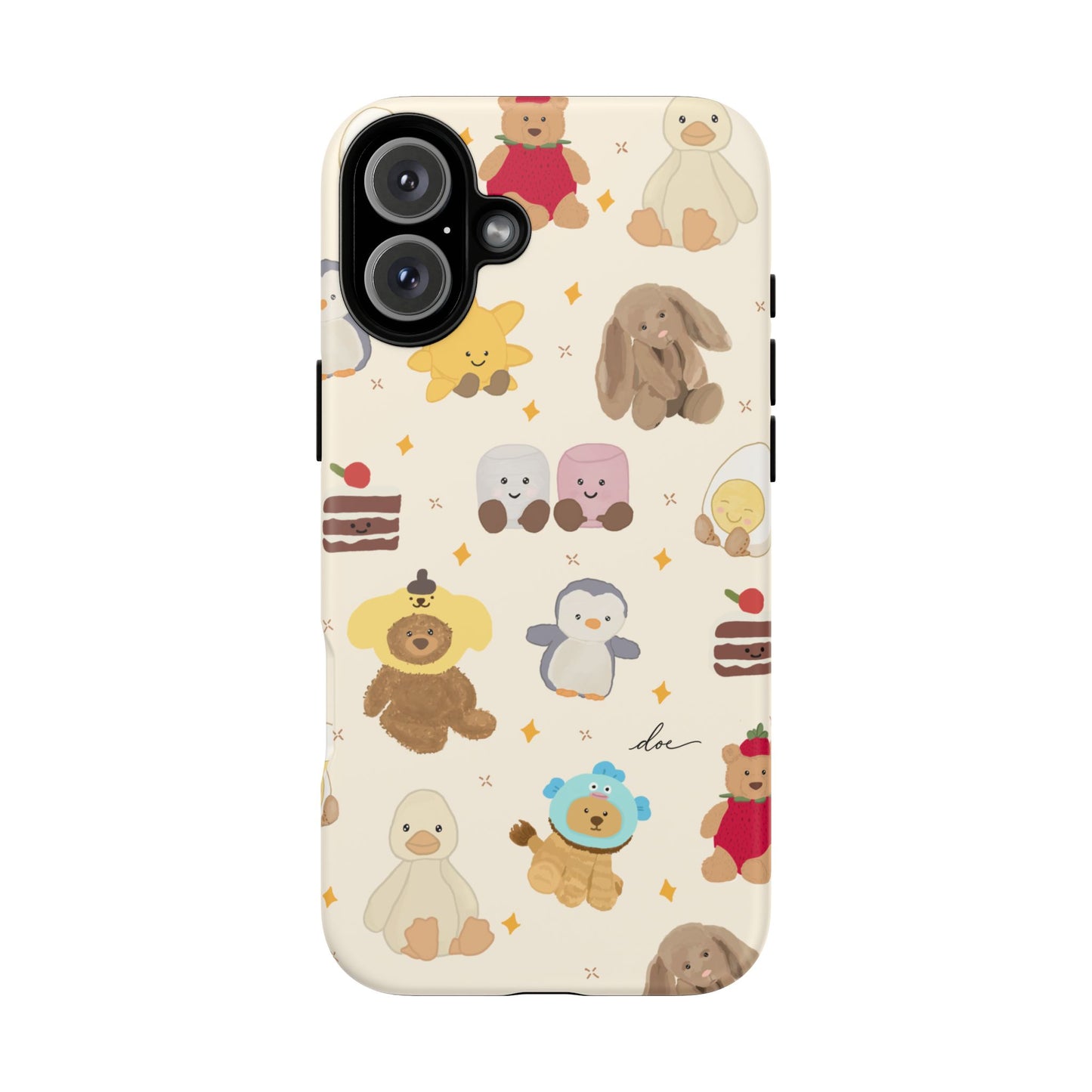 Teddy Chaos iPhone Case