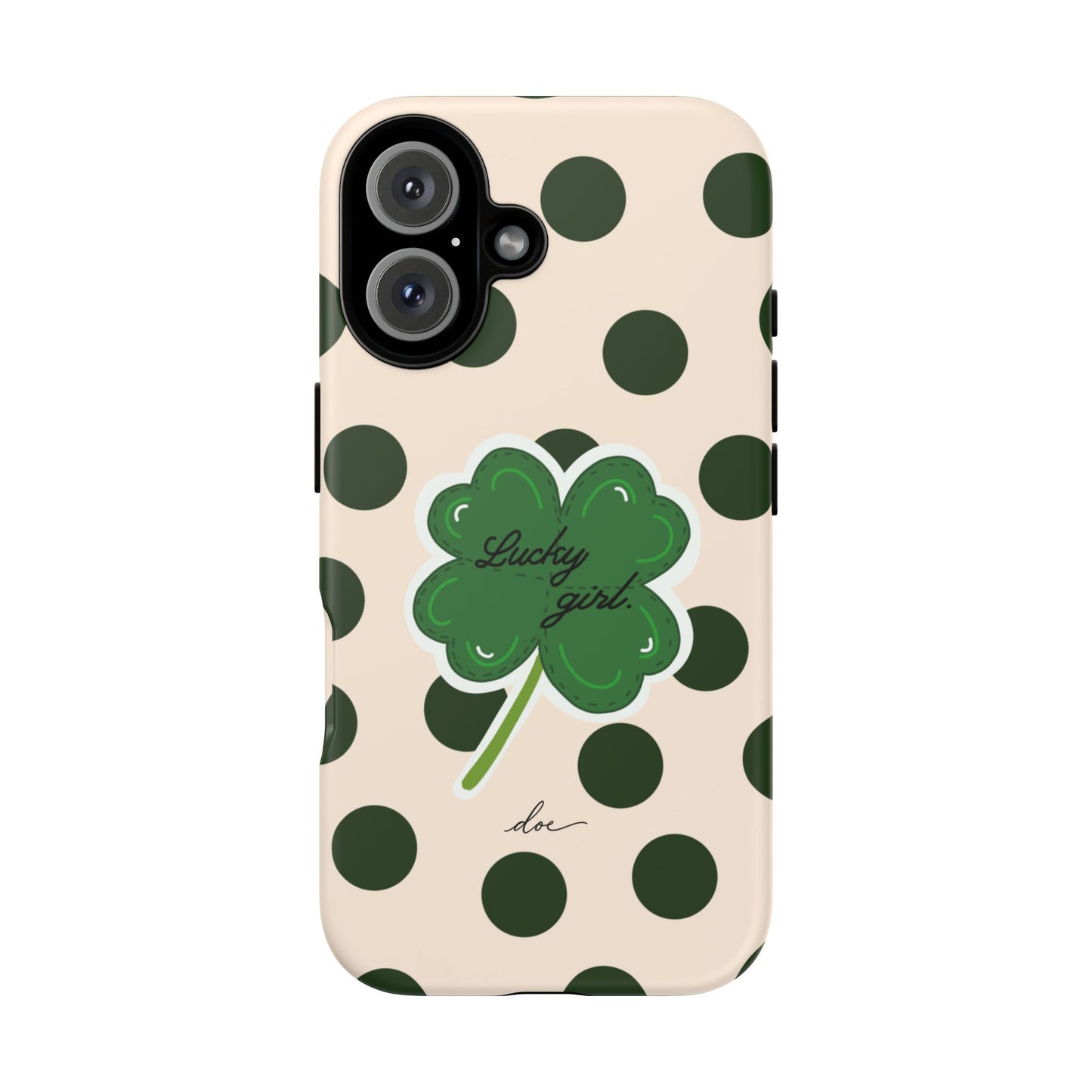 Lucky Girl iPhone Case