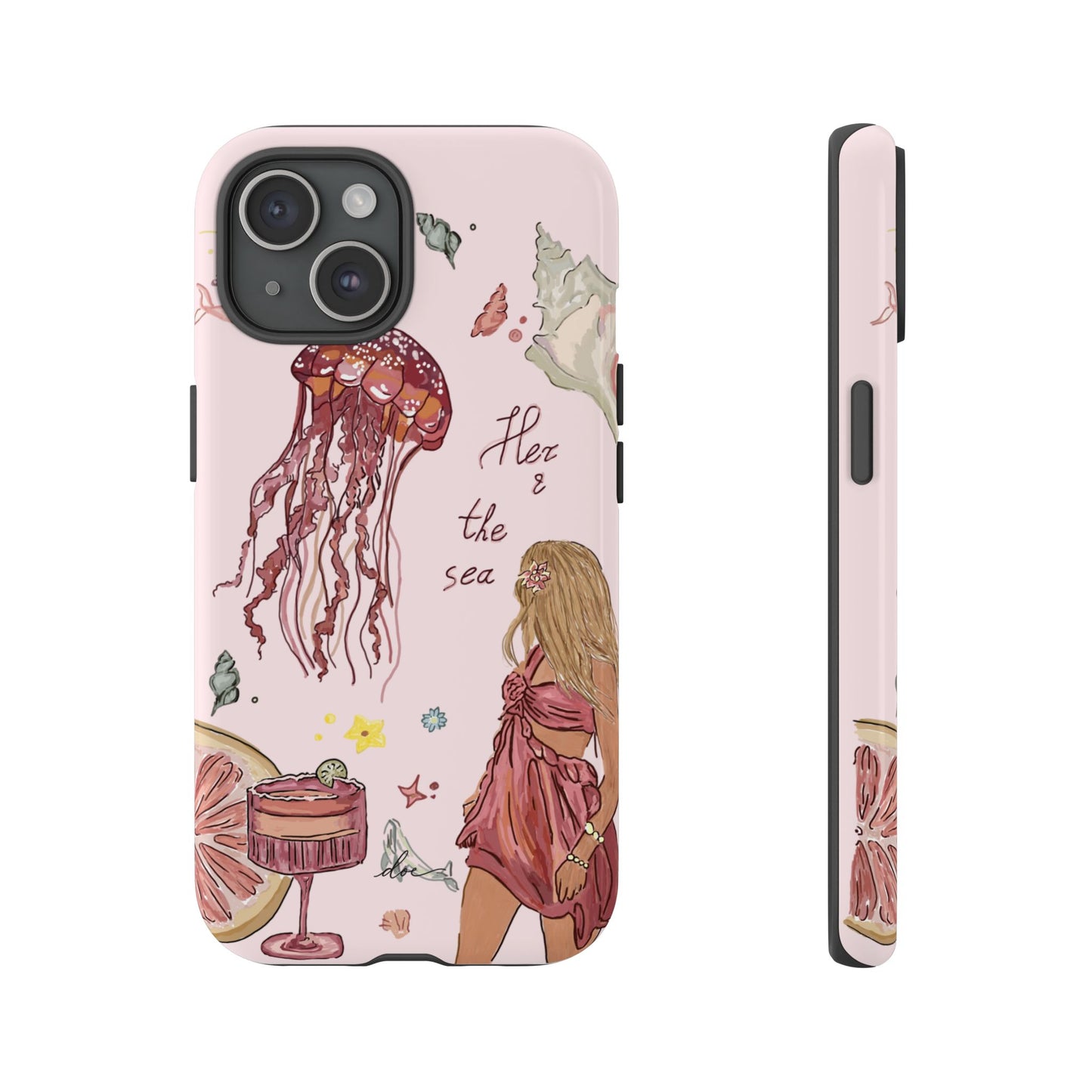 Her & The Sea iPhone Case