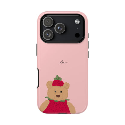 Strawberry Bear iPhone Case