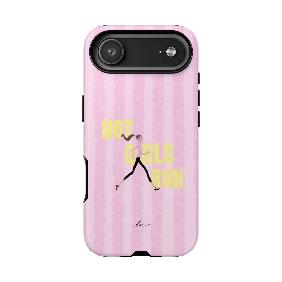 Hot Girls Run iPhone Case