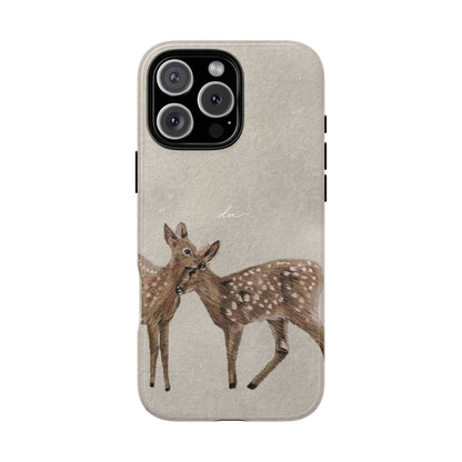 Deer Duo iPhone Case