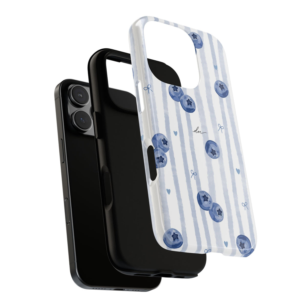 Blueberries iPhone Case