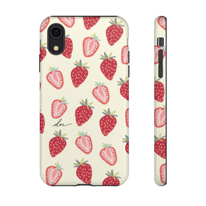 Strawberry Fields iPhone Case