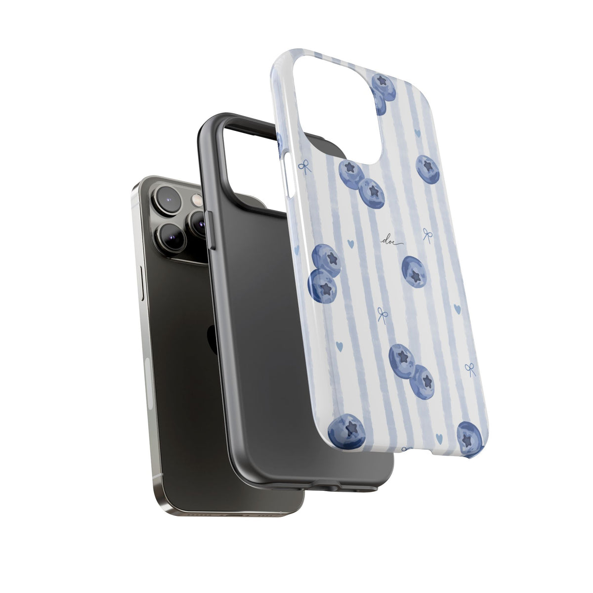 Blueberries iPhone Case