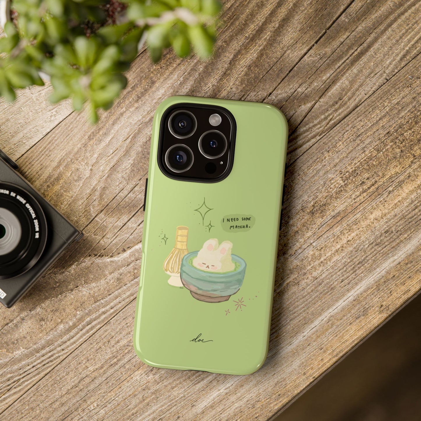 I Need Matcha! iPhone Case