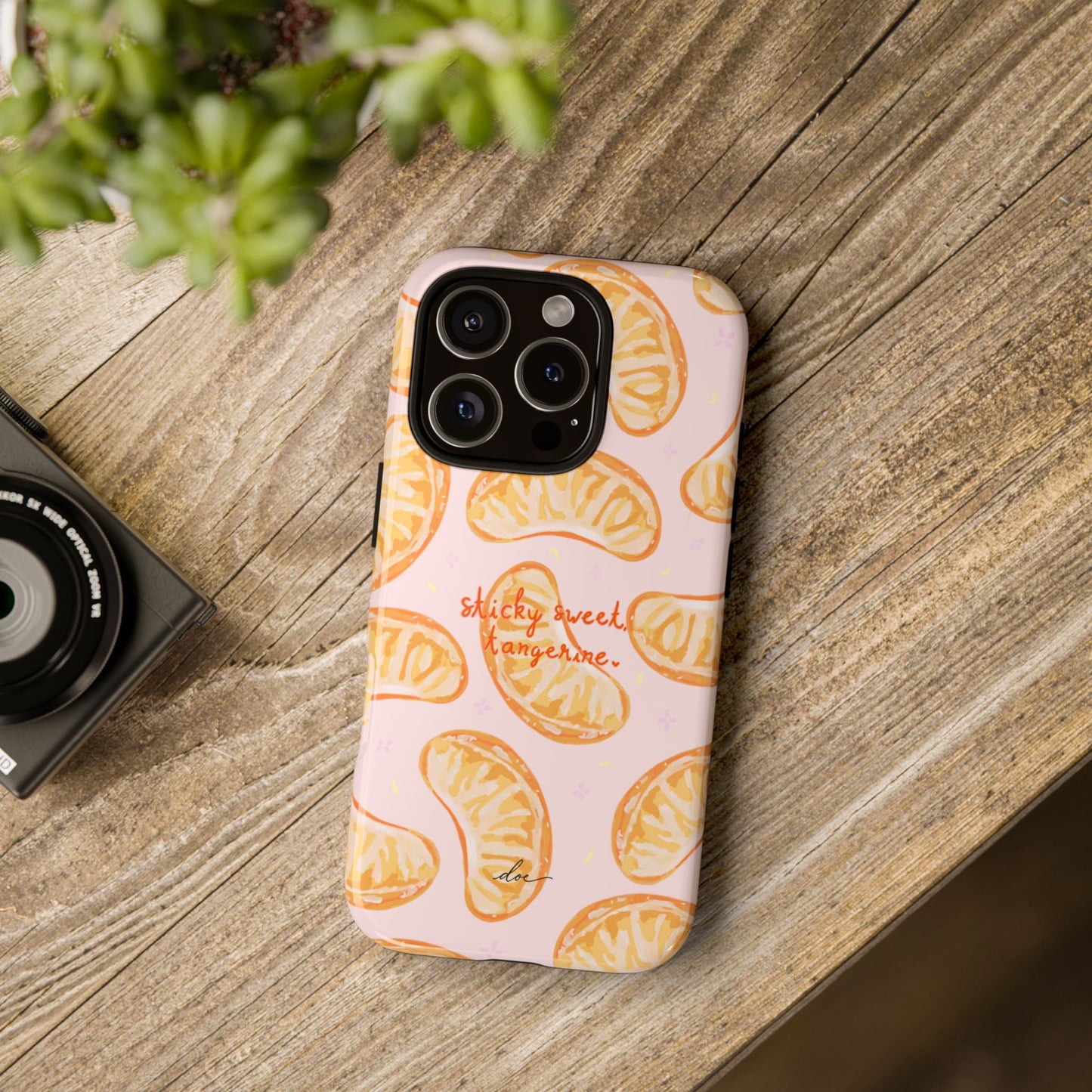Tangerine iPhone Case