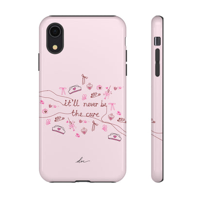 Never The Cure iPhone Case