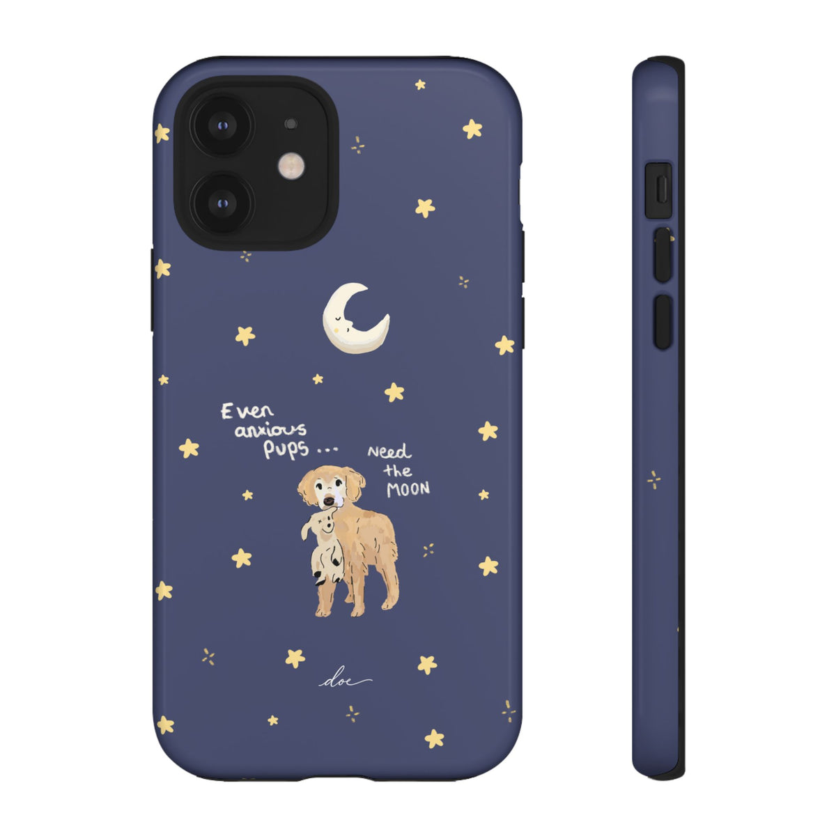 Anxious Pup iPhone Case