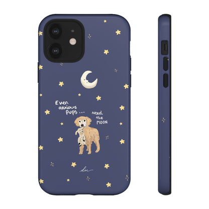Anxious Pup iPhone Case