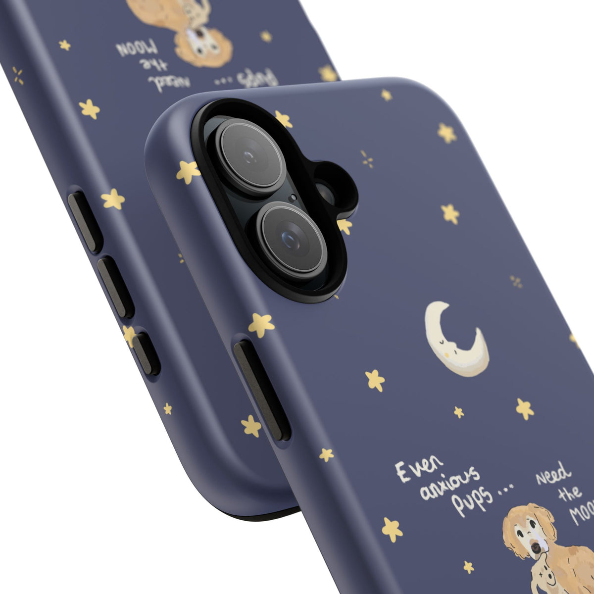 Anxious Pup iPhone Case