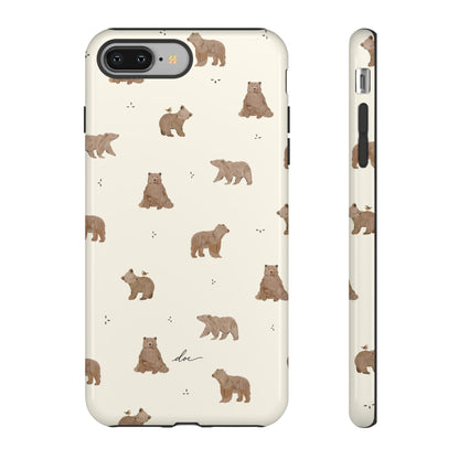 Brown Bears iPhone Case