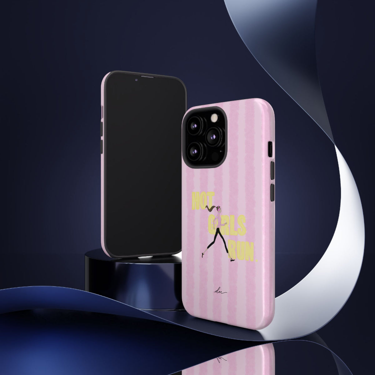 Hot Girls Run iPhone Case