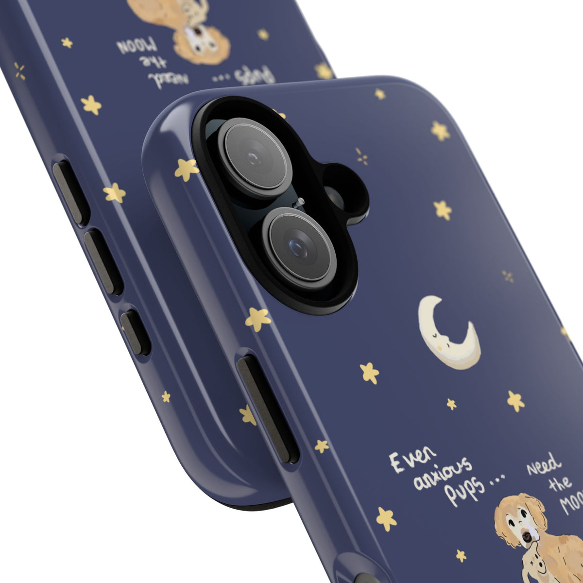 Anxious Pup iPhone Case