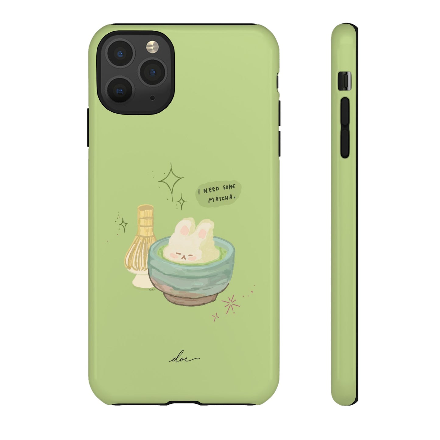 I Need Matcha! iPhone Case
